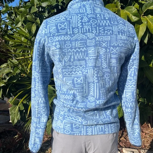 Chubbies quarter zip Aztec Print size Small fleece - Picture 4 of 9